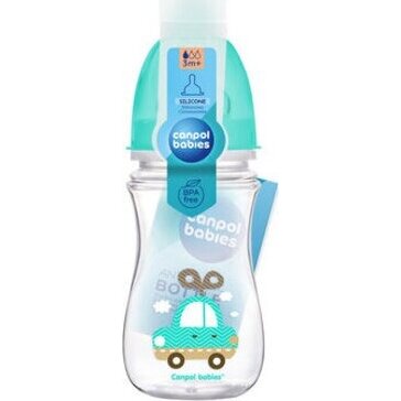 Бутылочка Canpol Babies EasyStart антиколиковая пластиковая 3 мес.+ 240 мл