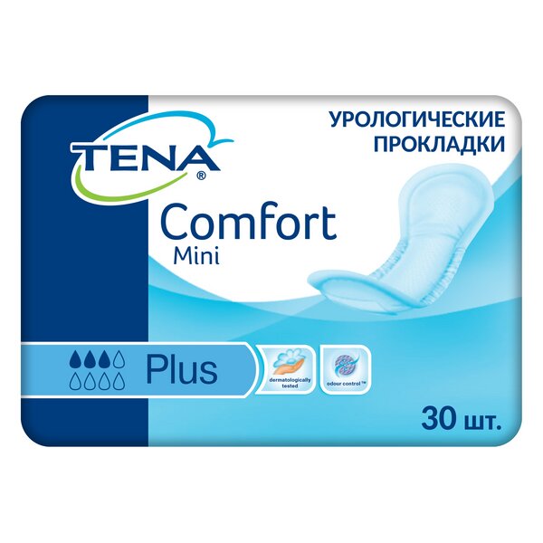 Урологические прокладки TENA Comfort Mini Plus 30 шт.