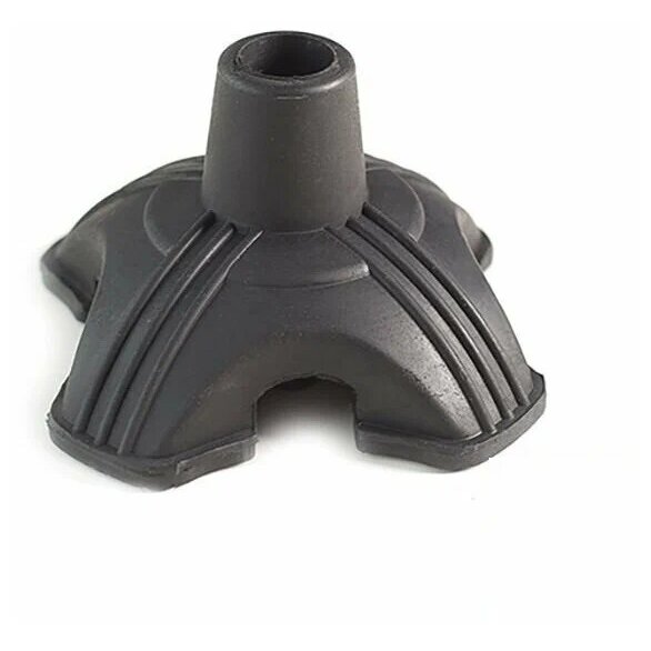 Квадратная резиновая насадка для тростей и костылей 10018 на диаметр 19-22 мм