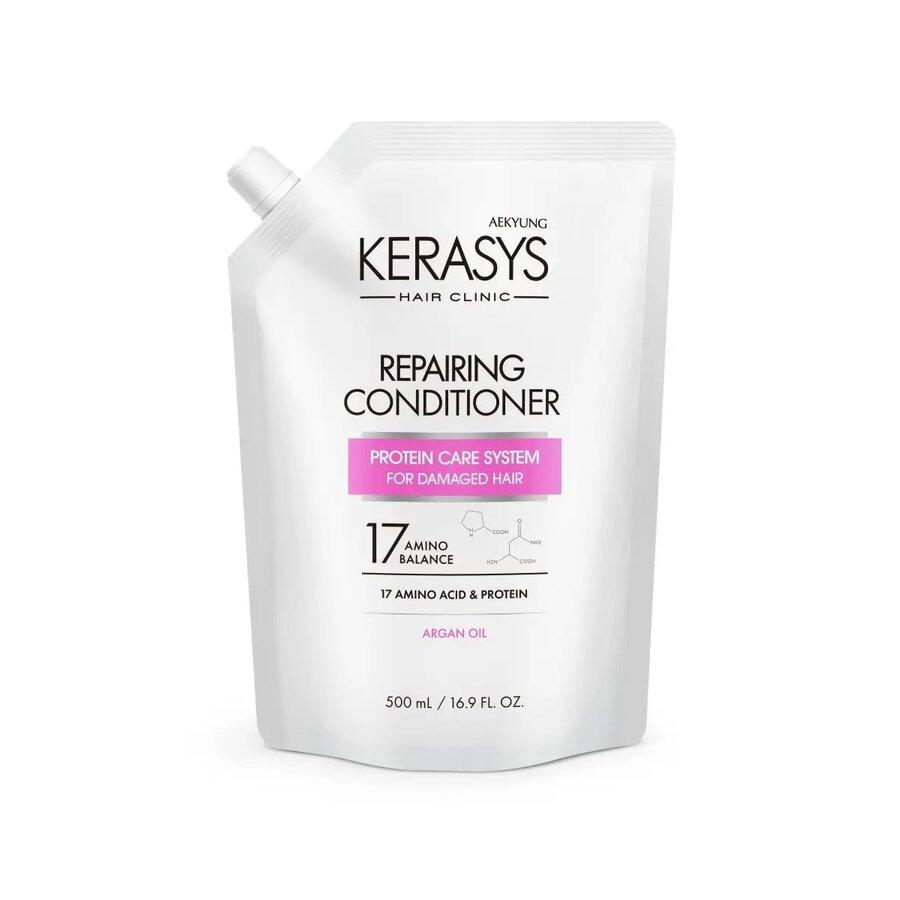 Кондиционер Kerasys Damage Care Repairing для сухих окрашенных волос восстановление 500 мл