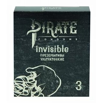 Презервативы Пират Ультратонкие 3 шт.