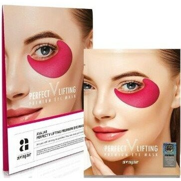Avajar perfect v lifting premium eye mask патчи для глаз 2 процедуры 1 шт.