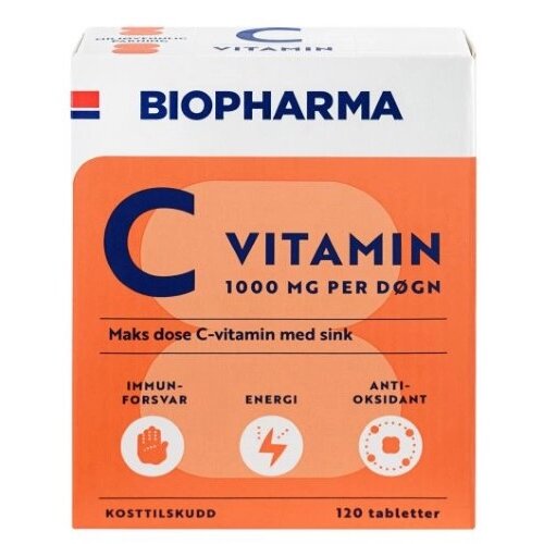 Витамин С Biopharma таблетки 800 мг 120 шт.