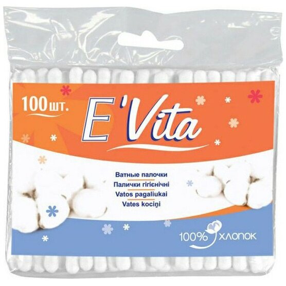 Ватные палочки Bella E'Vita пакет 100 шт.