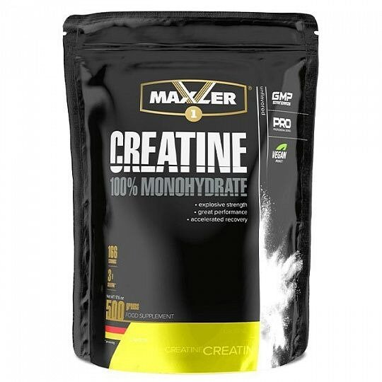 Creatine Monohydrate 100% Макслер (Maxler) 500 г