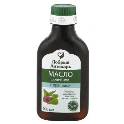 Масло репейное Добрый аптекарь с крапивой 100 мл