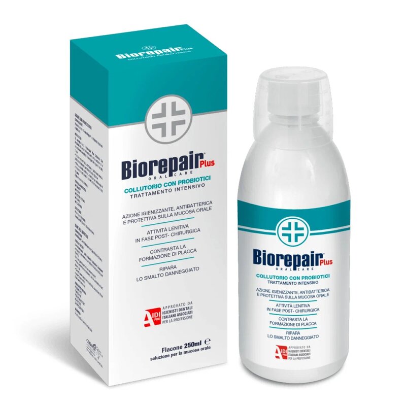 Ополаскиватель для полости рта Biorepair Plus с пробиотиками 250 мл