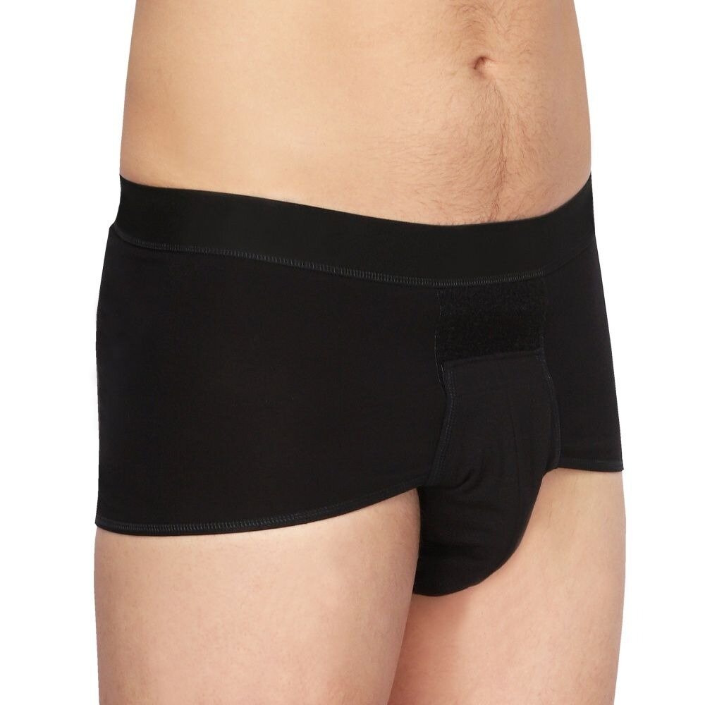 Бандаж Крейт Б-460 грыжевой паховый черный р 6