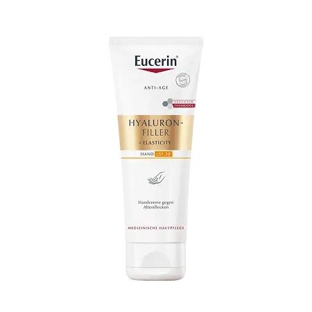 Крем для рук Eucerin Hyaluron-Filler + Elasticity против пигментации антивозрастной SPF30 75 мл