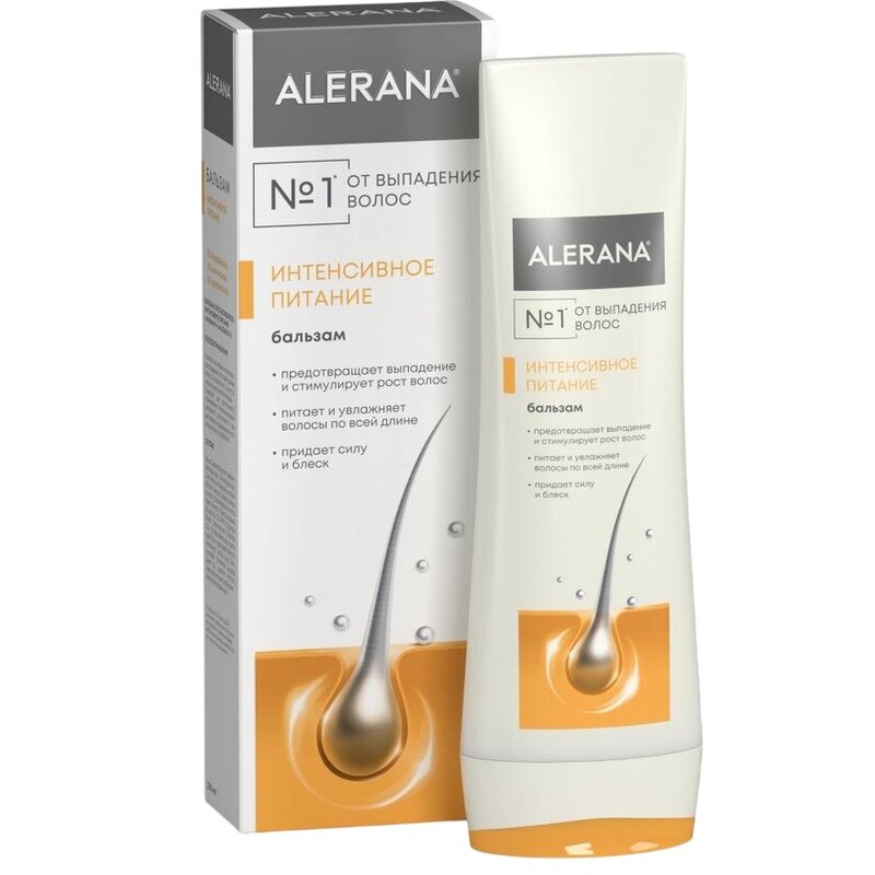 Бальзам-ополаскиватель Алерана интенсивное питание 200 мл