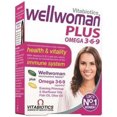 Велвумен плюс таблетки 28 шт. +капсулы 28 шт.