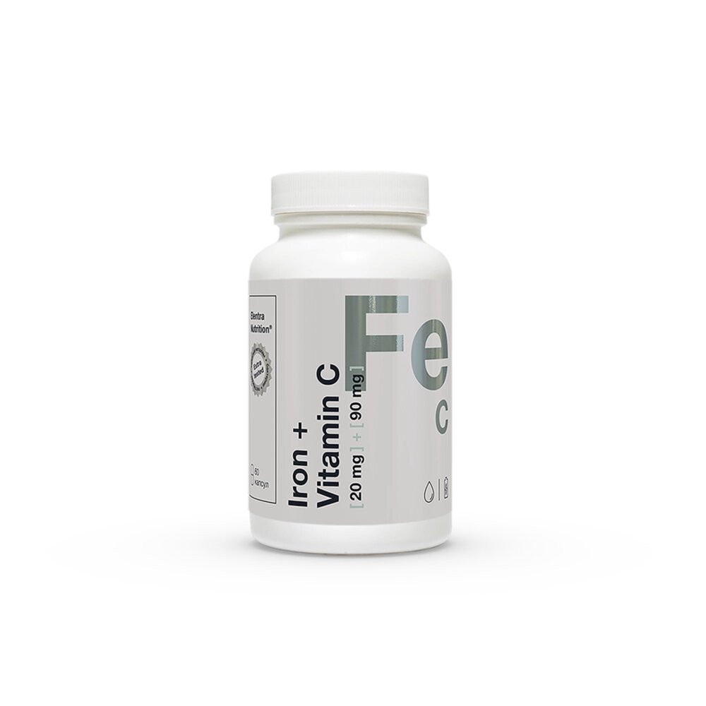 Железо+Витамин С Elentra nutrition капсулы 450мг 60шт
