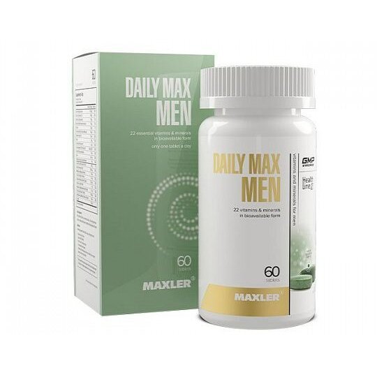 Витаминный комплекс Daily Max Men Maxler таблетки 1550 мг 60 шт.