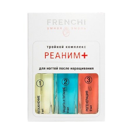 Тройной комплекс Реаним+ для ногтей Умная эмаль после наращивания 11 мл