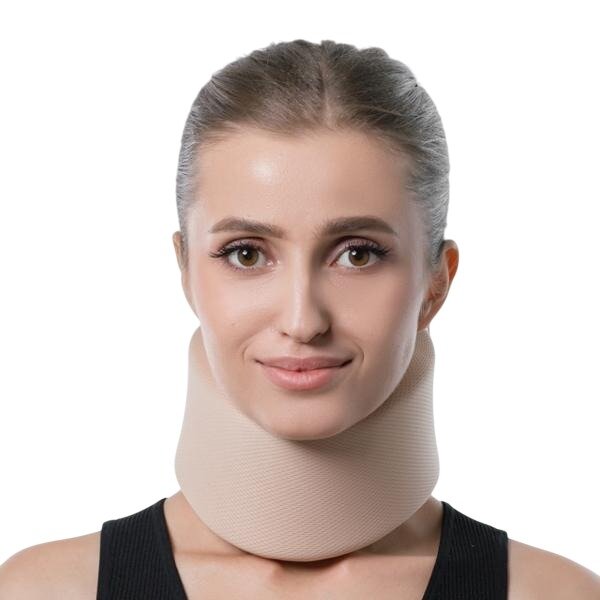 Бандаж шейный воротник Технологии здоровья nb-ht007 для легкой фиксации бежевый р.7 (11 х 50 см)