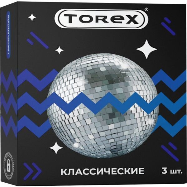 Презервативы Torex Party классические 3 шт.