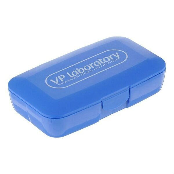 Таблетница синяя Pill Master box Vplab