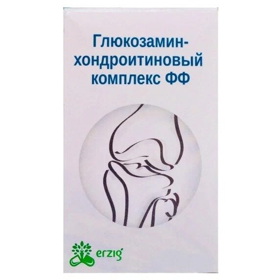 Глюкозамин-хондроитиновый комплекс ФФ 500 мг + 500 мг таблетки 120 шт.