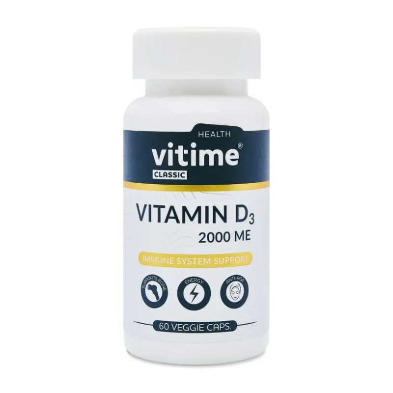 Vitime Classic Vitamin D3 капсулы 60 шт.