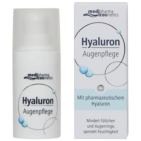 Крем Medipharma cosmetics Hyaluron для кожи вокруг глаз 15 мл