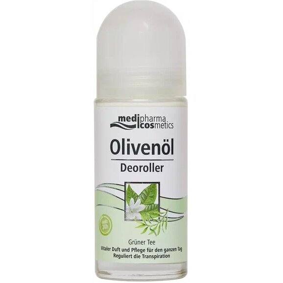 Дезодорант Medipharma cosmetics olivenol роликовый Зеленый чай 50 мл