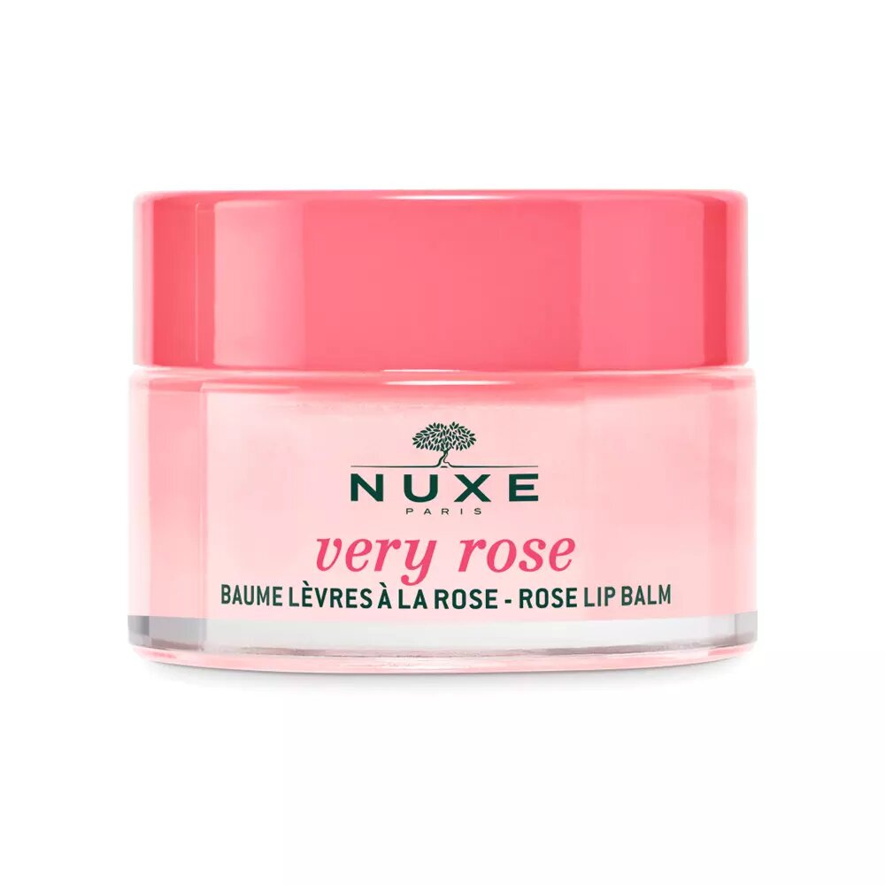Nuxe very rose бальзам для губ 15г банка