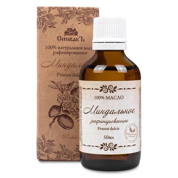 Масло миндальное СпивакЪ рафинированное 50 мл