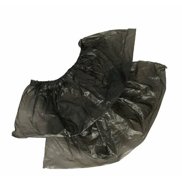 Бахилы Unite полиэтиленовые черные 50 пар