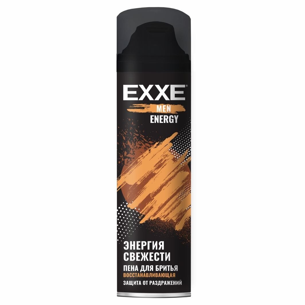 Пена для бритья Exxe men восстанавливающая защита от раздражения энергия и свежесть 200 мл