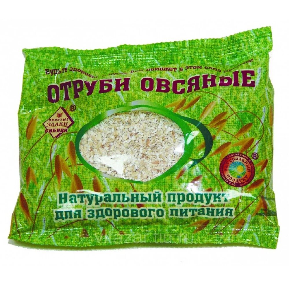 Злаки сибири отруби овсяные 200 г