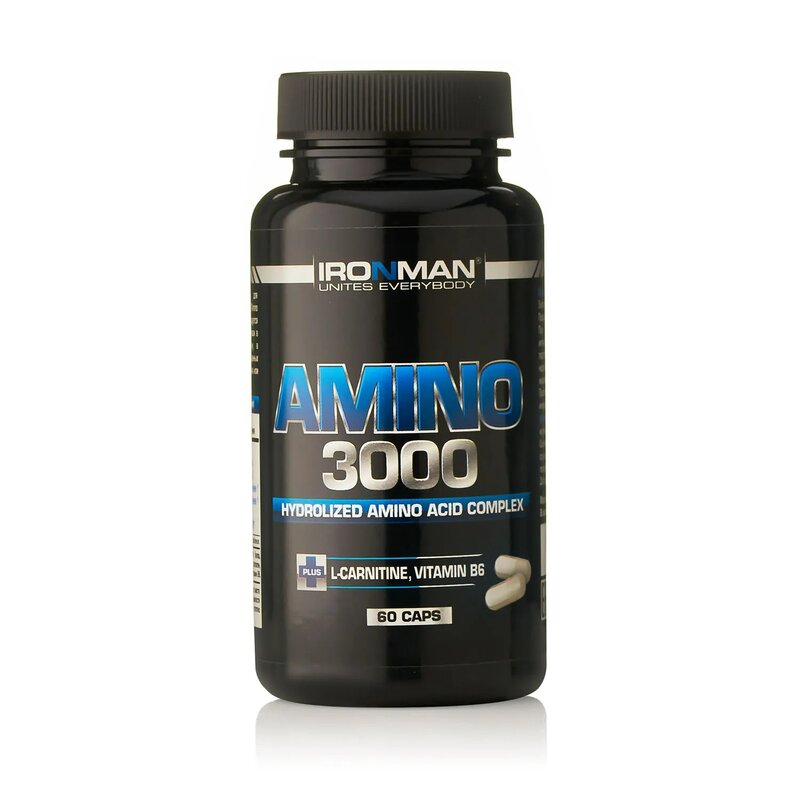 Амино 3000 Айронмен (IronMan) капсулы 60 шт.