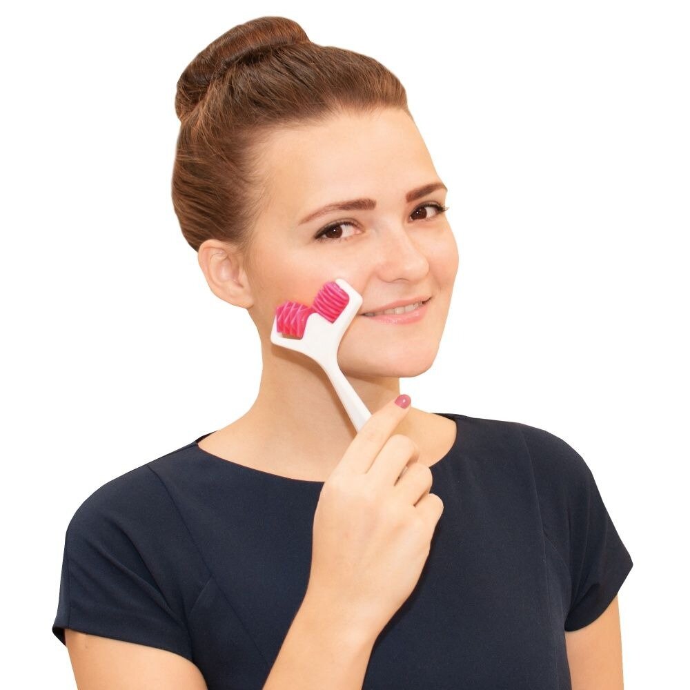 Пластиковый массажер для лица Крейт ZQ001