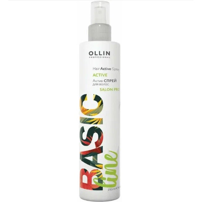 Спрей-актив Ollin professional basic line для ухода за волосами 250 мл x1