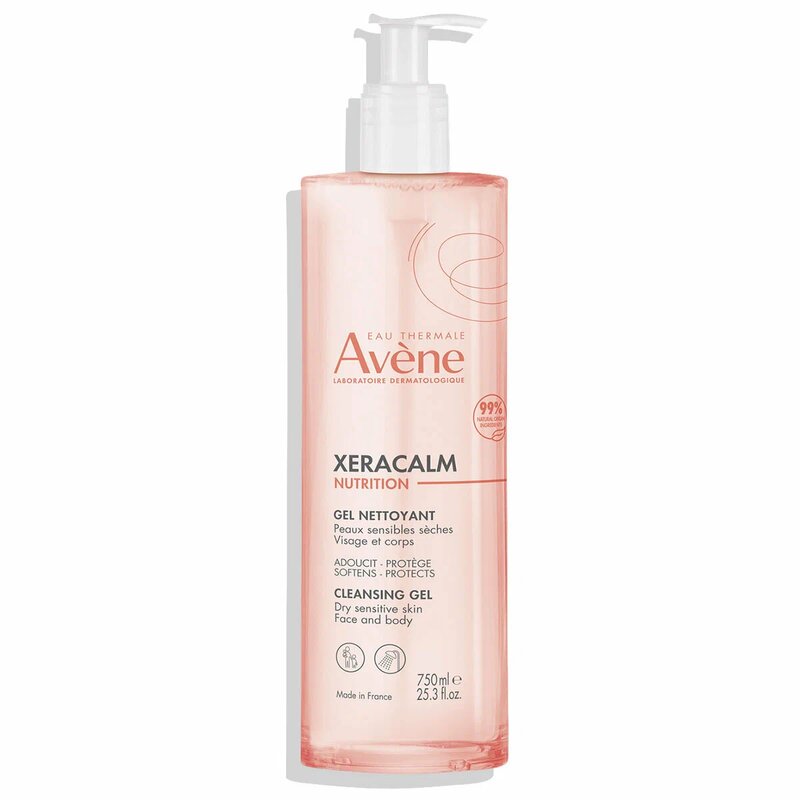 Гель Avene xeracalm nutrition легкий питательный очищающий 750 мл