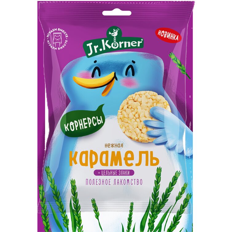 Мини-хлебцы Dr.Korner Корнерсы рисовые со вкусом нежная карамель 30 г