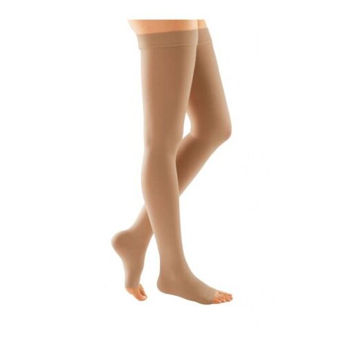 Duomed чулки компресионные 1кл. открытый носок бежевые малая длина do151-0-L р.L