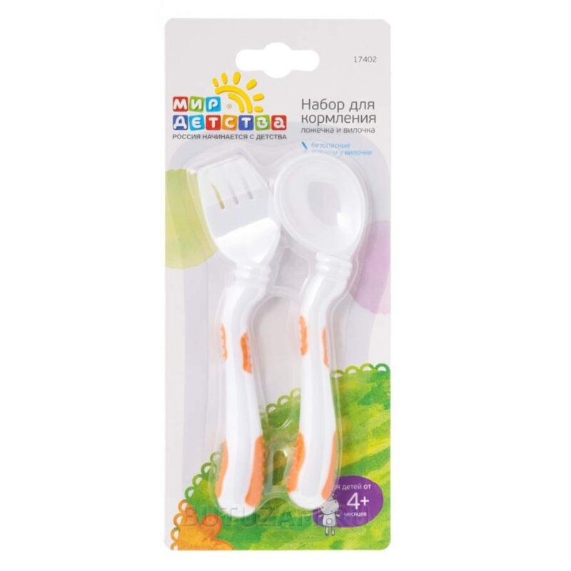 Набор для кормления Мир детства Вилочка/ложечка