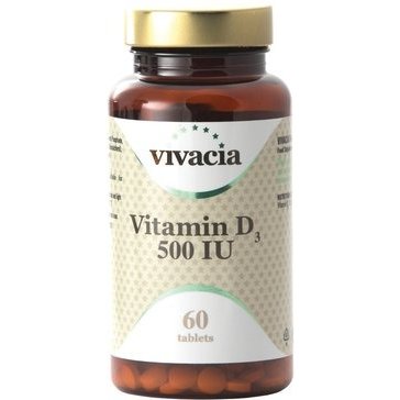 Таблетки Витамин Д3 Vivacia 500 МЕ 60 шт.