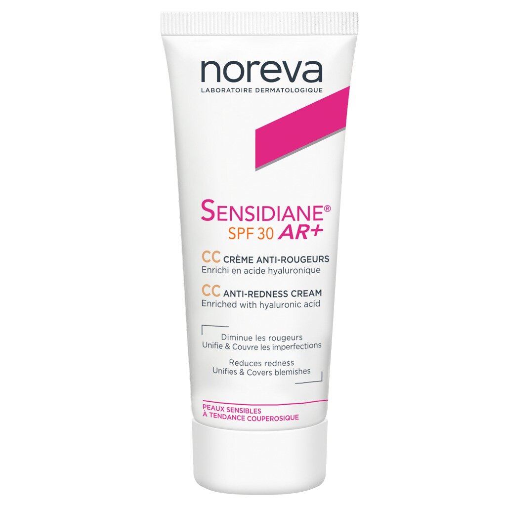 CC-крем для лица Noreva Sensidiane AR+ для чувствительной кожи SPF30 светлый тон 40 мл