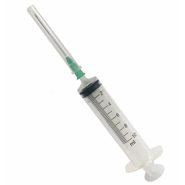 Шприц 3-х компонентный Pakro с иглой 0,8х40 мм 10 мл 1 шт.
