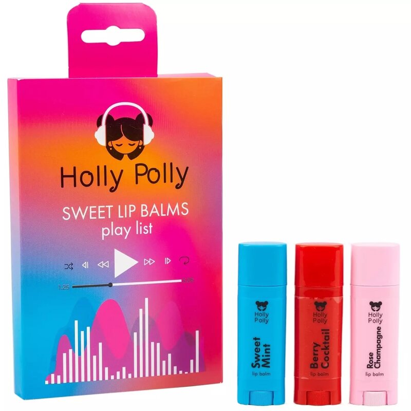 Набор бальзамов для губ Holly polly sweet lip balms 100 мл
