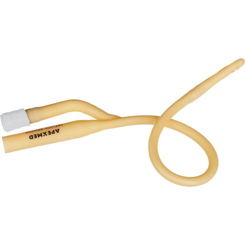 Катетер урологический Apexmed Фолея 2-х ходовой мужской 40см СН/FR 12