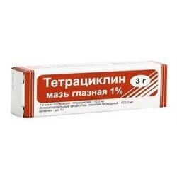 Тетрациклин мазь глазная 1% 3 г