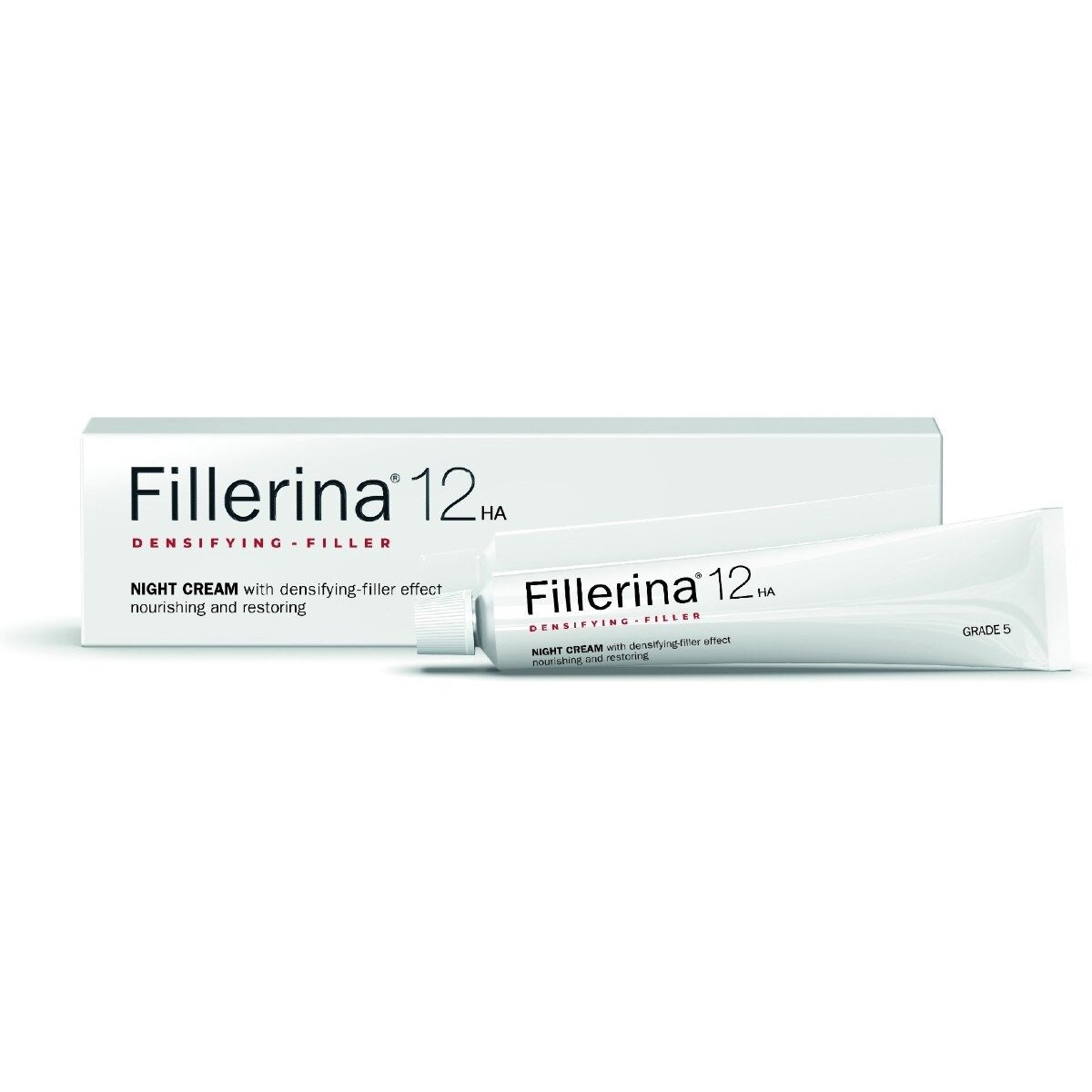 Крем Fillerina уровень 5 для лица ночной с укрепляющим эффектом 12 ha-night cream 50 мл