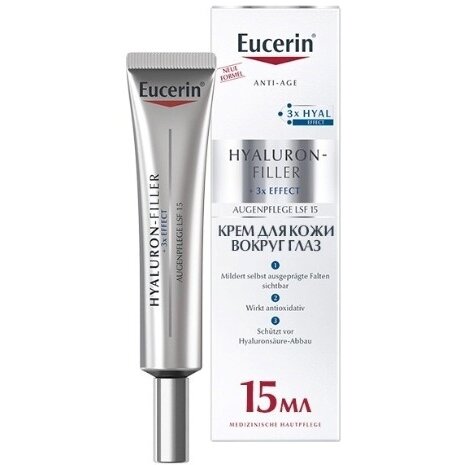 Крем для кожи вокруг глаз Eucerin Hyaluron-Filler 15 мл