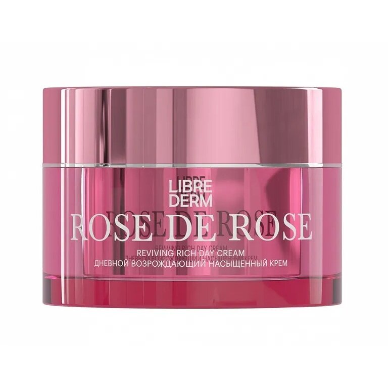 Насыщенный крем Librederm Rose de Rose возрождающий дневной 50 мл