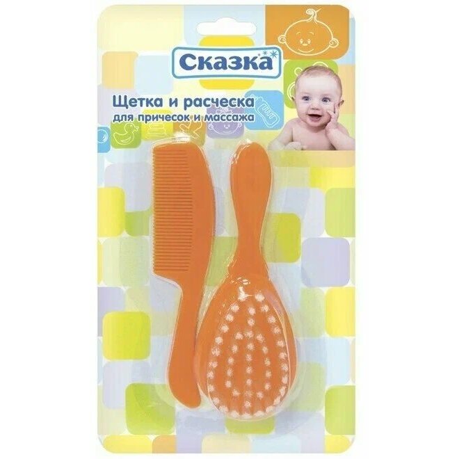 Сказка набор 2306 расческа/щетка