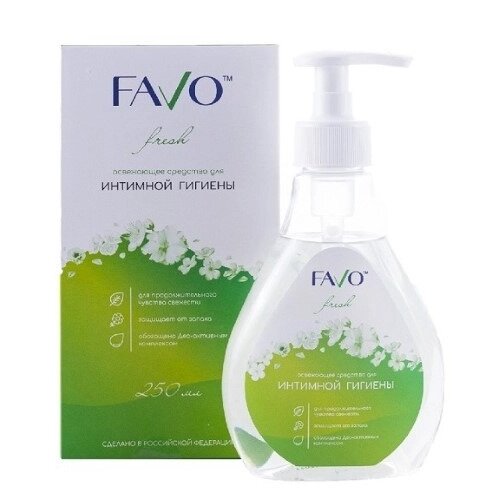 Средство для интимной гигиены Favo освежающее fresh 250 мл