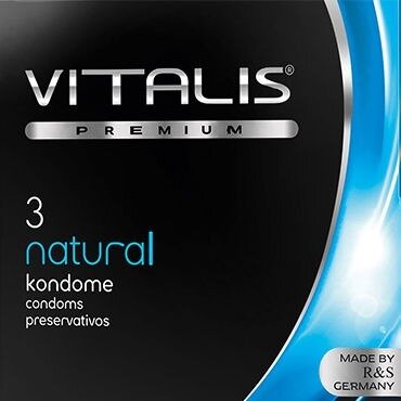 Презервативы Vitalis Premium Natural 3 шт.