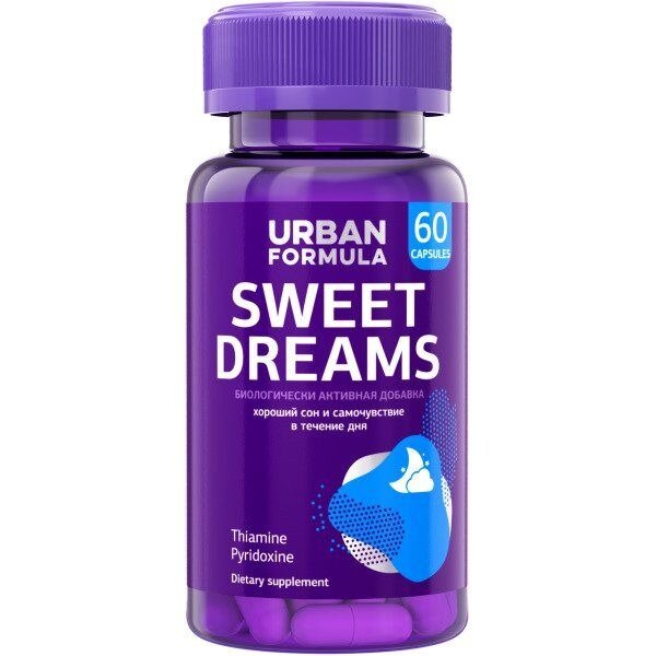 Капсулы Urban Formula Sweet Dreams 360 мг 60 шт.